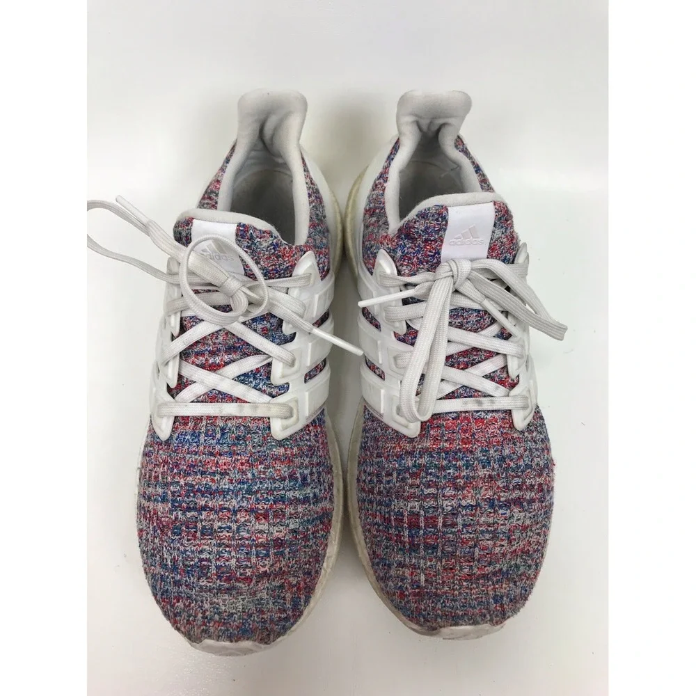Adidas Ultraboost 4.0 White‎ Multicolor Men's Size 6 F34036 Ultra Boost Running